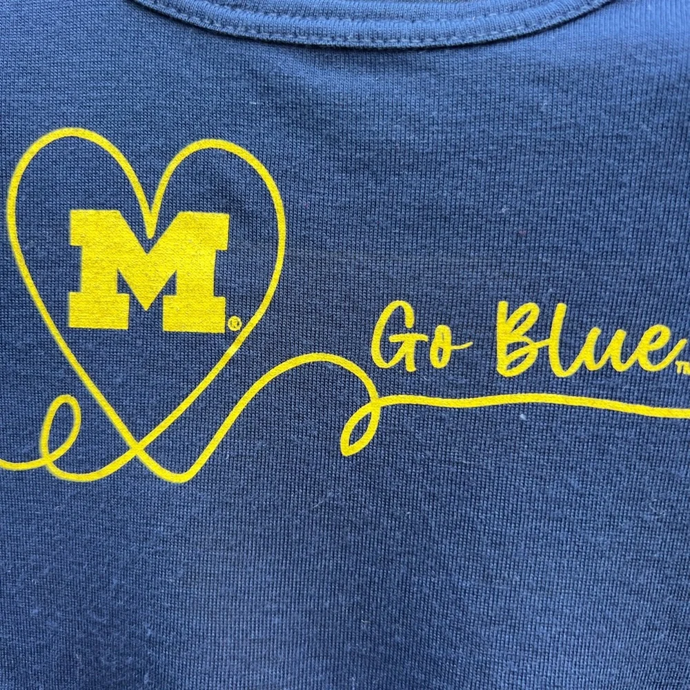 COLOSEUM Michigan Wolverines Infant Girls Dress Sz 6-12 months